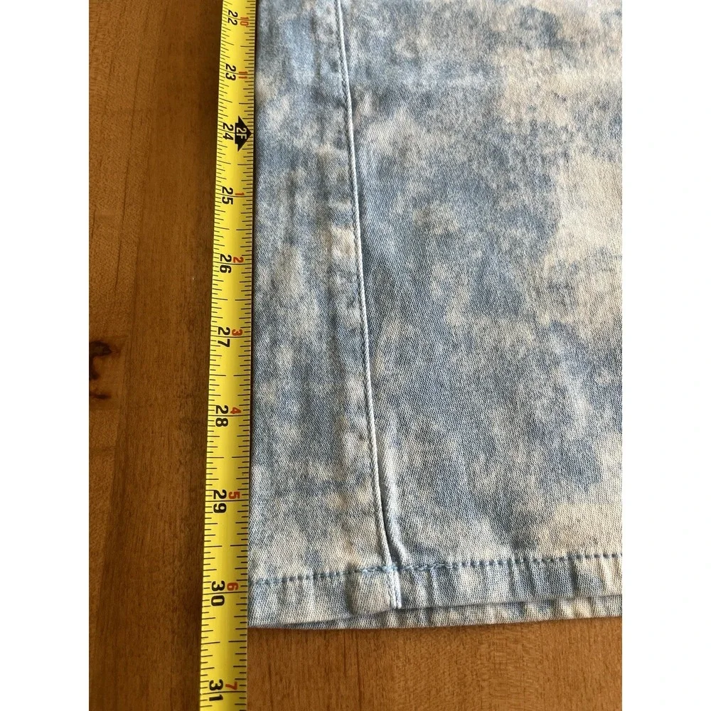 Vintage Guess Acid Wash Denim Vest & Jeans Set Women's Sz M/28 90s Matching Set